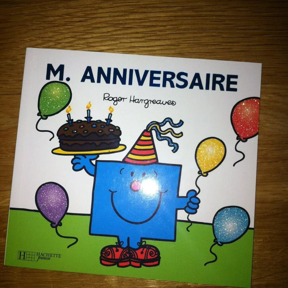 Mme & M. Anniversaire by Roger Hargreaves  x 2 New Paperback